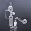 Röker vattenrör Heady Recycler Honeycomb Percolator med 14 mm manliga glasoljeförbränningsrör och torra örtskålar