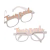 10pcs/lot Paper Glasses Wedding Decoration Bridal Shower Wedding Bride To Be Party Girl Hen Party Decoration Glasses