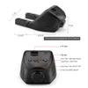 E-ACE Car DVR DVR DVR DVR Dual Camera Obiektyw Rejestracyjny DashCam Digital Video Recorder Camcorder Full HD 1080P 30fps Night Version