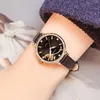 WWOOR Watches For Women Fashion Black Quartz Watch Top Brand Luxury Daimond Ladies Dress Wrist Watches Relogio Feminino 210527