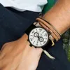 SINOBI Sport Montres Mode Hommes Chronomètre Sile Band Chronographe Quartz Horloge relojes para hombre erkek kol saati 2019 X0524
