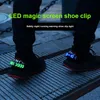 Smart Wristbands LED Shoes Clip Light IP67 Waterproof Night Warning Lights Decoration For Cycling Street Dance .1