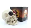 Halloween geleid schedel lamp lichtgevende spook hoofd halloween schedel horror eng rekwisingen lichtgevende schedel licht ornamenten led licht halloween decoratie licht