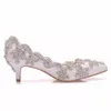 Mulheres casamento sapatos baixos saltos branco diamante brilho vestido de noite noiva sapatos de cristal bombas tamanho grande 43