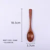 Holzlöffel Japanischer Haushalt Nanmu Rühren Kaffeelöffel Geschirr Fabrikpreis Expertendesign Qualität Neuester Stil Originalstatus