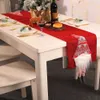 Christmas Table Runner Fashion Fabric Christmas Table Desktop Decorative Tablecloth Christmas Ornament For Home Party 211012