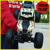 1: 8 50 cm RC Auto 2.4G Radio Control 4WD Veicolo elettrico fuoristrada Monster Buggy Telecomando Auto Giocattoli regalo per bambini Ragazzi 210915