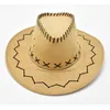 Sombreros de vaquero del oeste de 4 colores a la moda de alta calidad para hombres y mujeres, sombreros de vaquero, visera retro, sombrero de jinete, sombrero de vaquera 8530966