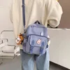 Moda Mini Sırt Çantası Kadın Kawaii Genç Kızlar Için Omuz Çantası Çok Fonksiyonlu Küçük Bagpack Bayanlar Travle Okul Sırt Çantaları K726