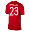 20 21 FotbollströjorS 2021 noruega Haaland ￖdegaard Berge King camisetas de f￺tbol landslag Fotbollsuniformer thailand