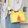 Chinesische Takeout Box Tower Print Handtasche Für Frauen Neuheit Nette Mädchen Schulter Messenger Tasche Weibliche Totes Geldbörse Kreuz Körper