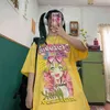 Anime Demon Slayer Kimetsu Geen Yaiba T-shirt Kanroji Mitsuri T-shirts Meisjes Streetwear Haruku Vrouwen Zomer Casual T-shirt Cs631 G220228