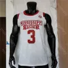 Mississippi State Bulldogs Basketball Jersey NCAA College Reggie Perry Iverson Molinar D.J. Stewart Jr. Tolu Smith Garrison Brooks Shakeel Moore Jeffries Carter