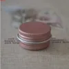 5ml 10ml Aluminum Cosmetic Storage Jars Nail Small Tin Packing Box Makeup Refillable Containers Screw Top Sample Pots 100pcs/lotgoods