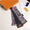 Brand Scarf Lady Neck Print Scarves Luxury Headband Silk Scarfs 120 * 7cm