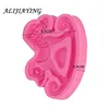 Cake Tools 1Pcs 3D Trojan Horse Shape Silicone Fondant Molds Baby Birthday Decorating Gumpaste Chocolate Moulds D0731255a