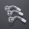 Pyrex Glass Oil Burner Pipes - 10mm/14mm/18mm Adapters, Male/Female Joints, for Oil Rigs & Smoking Accessories.