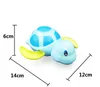 30 pezzi simpatico cartone animato animale tartaruga classico acqua per bambini infantile nuotata tartaruga ferita catena orologio per bambini giocattoli da bagno da spiaggia all'ingrosso
