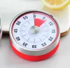 8 cm Mini compte à rebours mécanique minuteries de cuisine outil en acier inoxydable forme ronde cuisson horloge alarme minuterie magnétique rappel SN5928