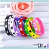 Bracciali Bangle Designers di gioielli Taobao Regalo Sport Sile Fashion Candy Color Love Bracciale Drop Delivery 2021 7Wmnc