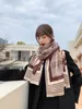 아름 다운 겨울 스카프 양모 스카프 클래식 편지 랩 숙 녀와 소년 캐시미어 목도리 절름발이 shawls