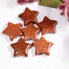 Natural loose Gemstone Stars Worry Stone for Healing Therapy Chakra Balancing Reiki Energy Meditation Home Decoration
