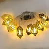 Ramadan Decorations Moon Star LED String Lights Eid Mubarak Decor for Home Islam Muslim Event Party Supplies Al-Fitr Decors D3.0