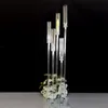 Enorma Crystal Tall Acrylic Tea Light Holder Wedding Aisle Candelabra Stand Centerpieces Backdrop Senyu0546