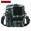 Borse da esterno Borsa a tracolla militare tattica da uomo Caccia Equitazione Fanny Coscia Marsupio Army Camping Fishing Molle Chest Sling