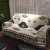 Blankets Two Side Can Be Use Bohemian Cotton Knitted Decorative Sofa Blanket Thread For Beds Soft Bed Vintage Home Decor Tapestry