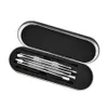 5 styles arc-en-ciel couleur argent boîte en aluminium emballage fumer Dab trousse à outils pour vaporisateur d'herbes sèches stylo atomiseur de cire titane ongles cire Dabber ensemble d'outils