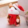 Party Favor Talking Hamster Falante Mouse Pet Plush Toy Sound Record Pedagogisk fylld dockbarn Gifts 15 cm