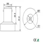 Convertisseur de support de lampe BA15D à E11 pour ampoule LED