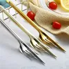 2021 INS CHIC Tabelleriset Set Flatware Silverware Silwer Stainless Steel Set Cotestar 304 Spoon Knife and Fork Set