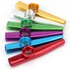 Storage Bags 24-Pack Metal Kazoos With 24 Pcs Kazoo Flute Diaphragms 6 Colors,Good Companion For Ukulele, Violin, Guitar, Piano
