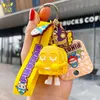 Cute Anime 3D Charakter Keychain Cartoon Rysunek Lalka Żywica Kluczowa Łańcuch Dla Kobiet Para Dzieci Torba Samochodowa Klucz Uchwyt Biżuteria Prezent G1019