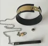 Produits érotiques pour adultes sexe bondage doublé de caoutchouc en acier inoxydable verrouillage posture collier cou retenue harnais jouets