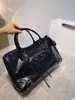 2022 Women Fashion Classic Premium Brand duffel bags sports pcaks high quality simple leather Motorcycle bag size:39*25