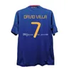 2002 2010 Kit de maillots de football classiques rétro XAVI A.INIESTA PIQUE RAMOS DAVID VILLA TORRES LUIS ENSRIQUE Guardiola Fernando Alonso Sergio maillots de football