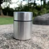 Airtight Aluminium Alloy Metal Tobacco Stash Jar Multi-Använd Vakuumtätning Bärbar Förvaringsbehållare Metall Tobak Rökning Torka Herb Storage Jar