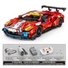 Blocos Creative Expert High-Tech GTE RSR Super Racing Car Speed Veículo 1206PC Moc Moduler Brick Building Block Modelo Técnico Brinquedo H0917