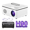 S361/H90 Mini projecteur 600 Lumens 1080P Full HD Android Home Beamer lecteur vidéo prise en charge HD/USB/AV/TF Home Cinema