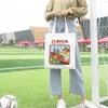 Blank Sublimation Handbag 35*40cm White DIY Canvas Tote Bag Classic Storage Bags Outdoor Portable Backpack JJF11338