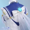 Genshin Impact Barbara Shining Concerto Badeanzug Schöne Uniform Cosplay Kostüm Pool Party Sommer Bademode Frauen 2021 NEU Y0903