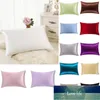 1Pc Pillow Cover Silk Pillow Case Cushion 51cm x 76cm 13 Colors to Choose Softer Silk Pillowcase Top Quality Case Factory price expert design Quality Latest Style