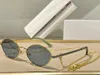 Sonnys Grey Metal Oval Chain Sunglasses For Women Fashion Sun Gernes Sonnenbrille Gafa de Sol avec Box4789186