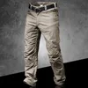 Pantaloni merci militari dell'esercito maschile Urbano Combattimento tattico da uomo Pantaloni lunghi multi tasche Unico Casual Ripstop Tessuto S-2XL 210715