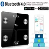 Uten Bluetooth Terazi Zemin Vücut Ağırlığı Banyo Ölçeği Akıllı Aydınlatmalı Ekran Ölçeği Vücut Ağırlığı Vücut Yağ Su Kas Kütle BMI H1229