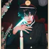 New Anime Cosplay Costume Jibaku Shounen Hanako-kun / WC Disparado Hanako-Kun Uniforme Cosplay Costume para homens Y0903
