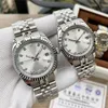 Famous Brand Mens Women Watches Iced Out Automatic Mechanical Watch Fashion Casual Couple Style Relojes De Marca